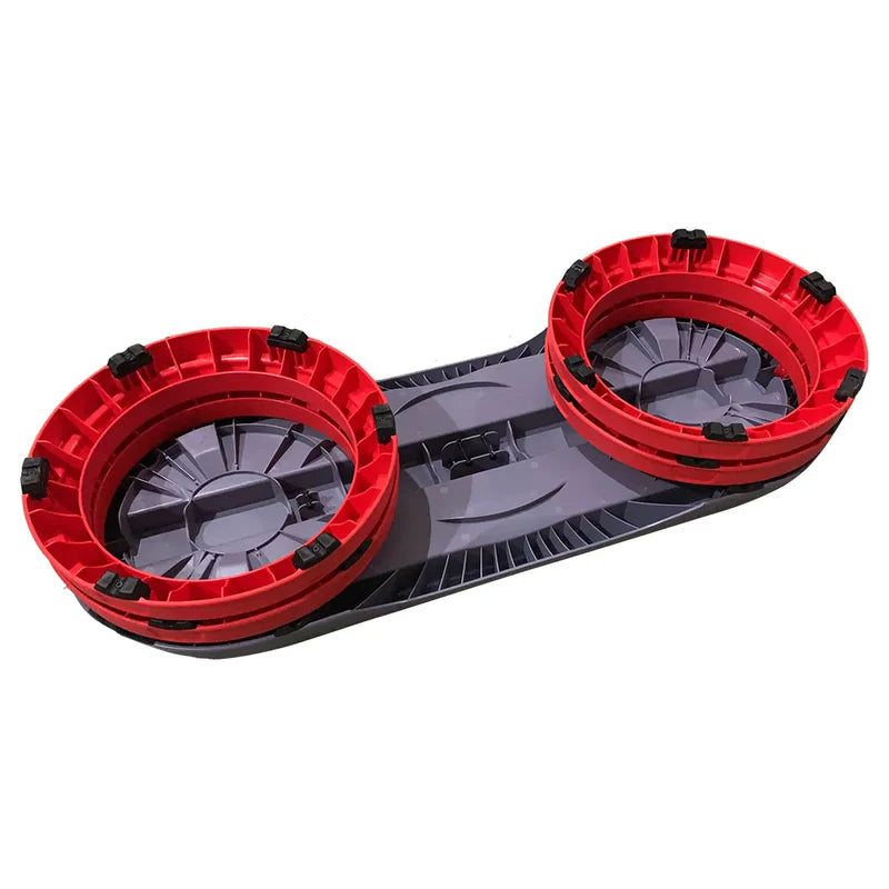 USI SWR Stepper With Riser – Adjustable Aerobic Fitness Step Platform