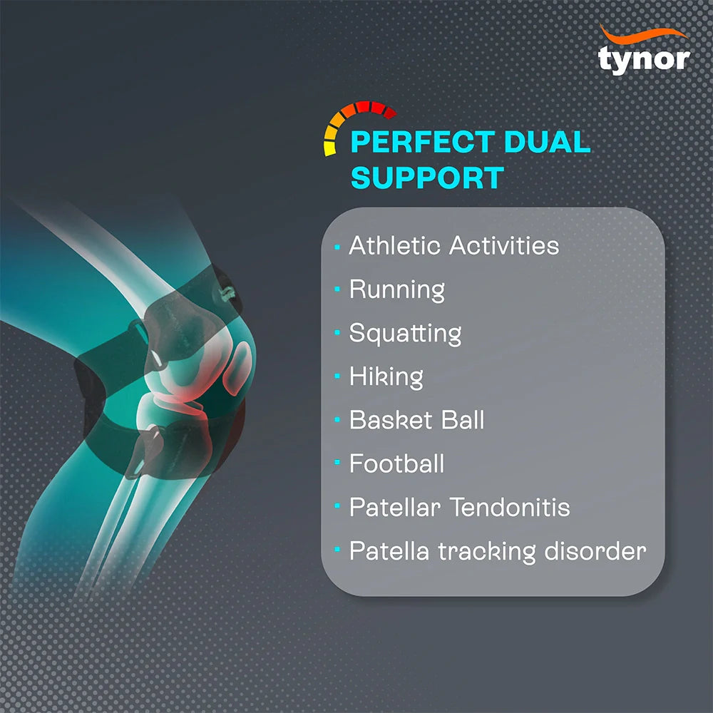 Tynor Dual Patellar Knee Support