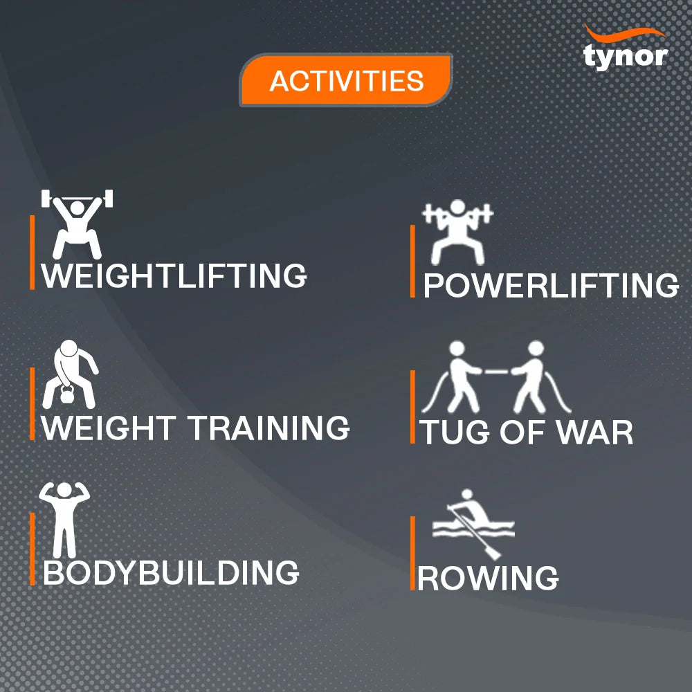 Tynorgrip Gym Gloves with Support