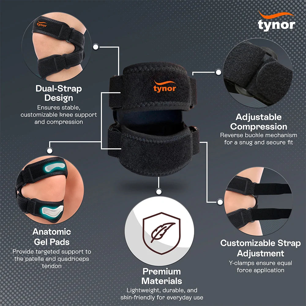 Tynor Dual Patellar Knee Support