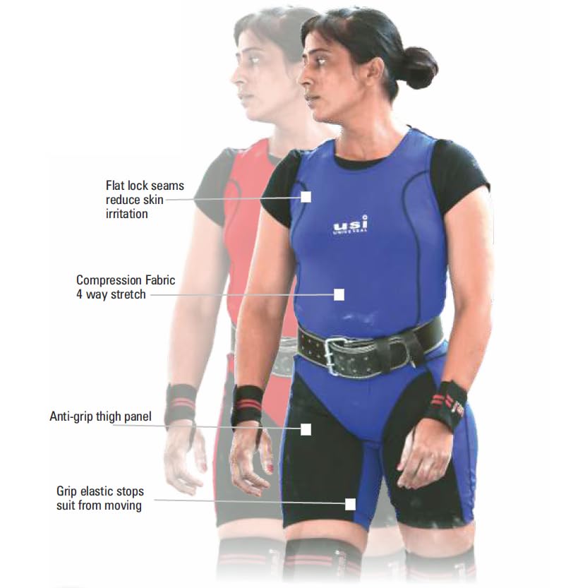 USI 419WTW Unbeatable Weightlifting Singlet – Professional Compression Lifting Suit