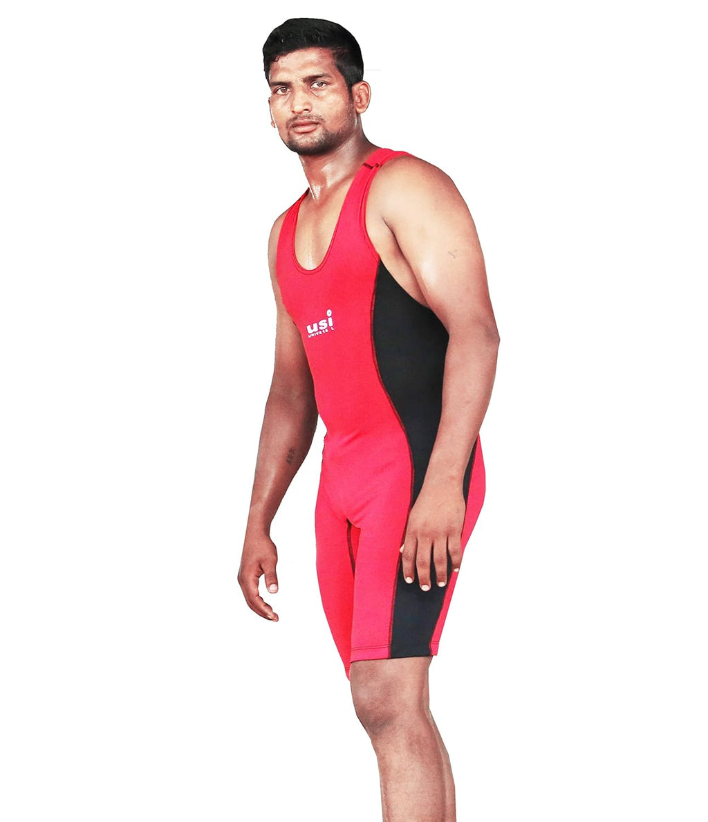 USI 419WSM Unbeatable Men’s Wrestling Singlet – Professional Wrestling Competition Suit