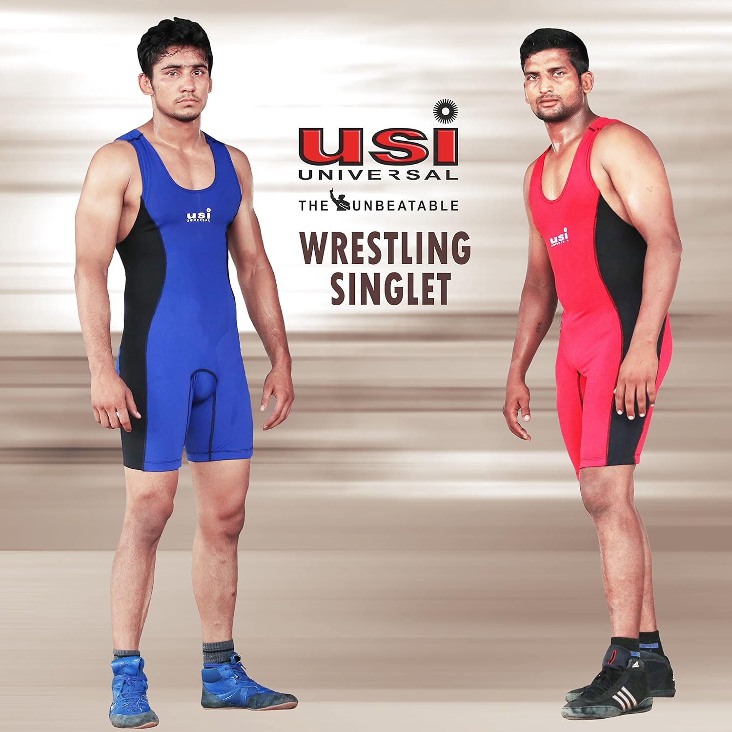 USI 419WSM Unbeatable Men’s Wrestling Singlet – Professional Wrestling Competition Suit