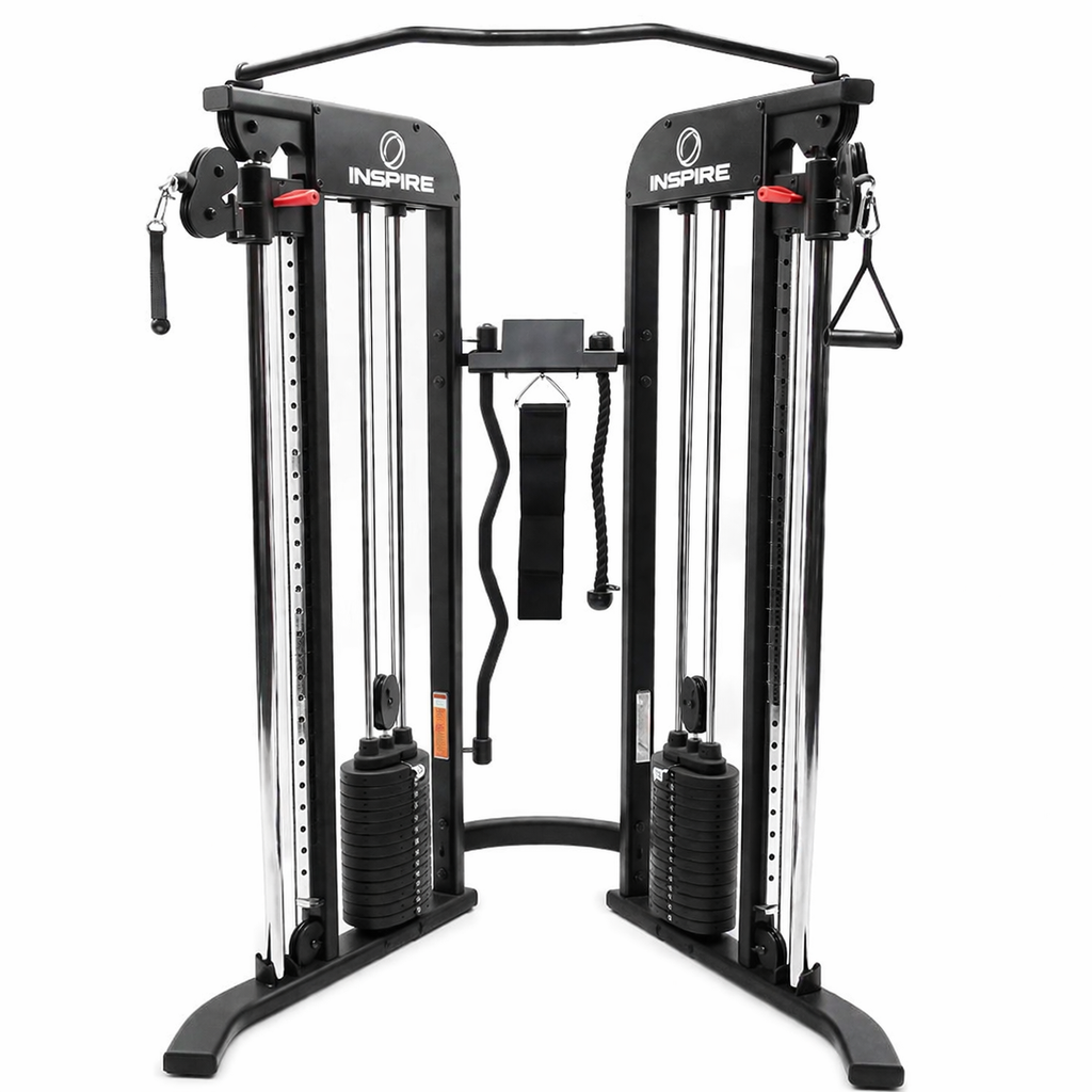 Inspire FTX Functional Trainer with Dual 75kg Weight Stacks & Adjustable Pulley System