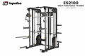 Impulse ES2100 Multi Gym with Smith Machine, Dual Weight Stacks & Adjustable Pulley System