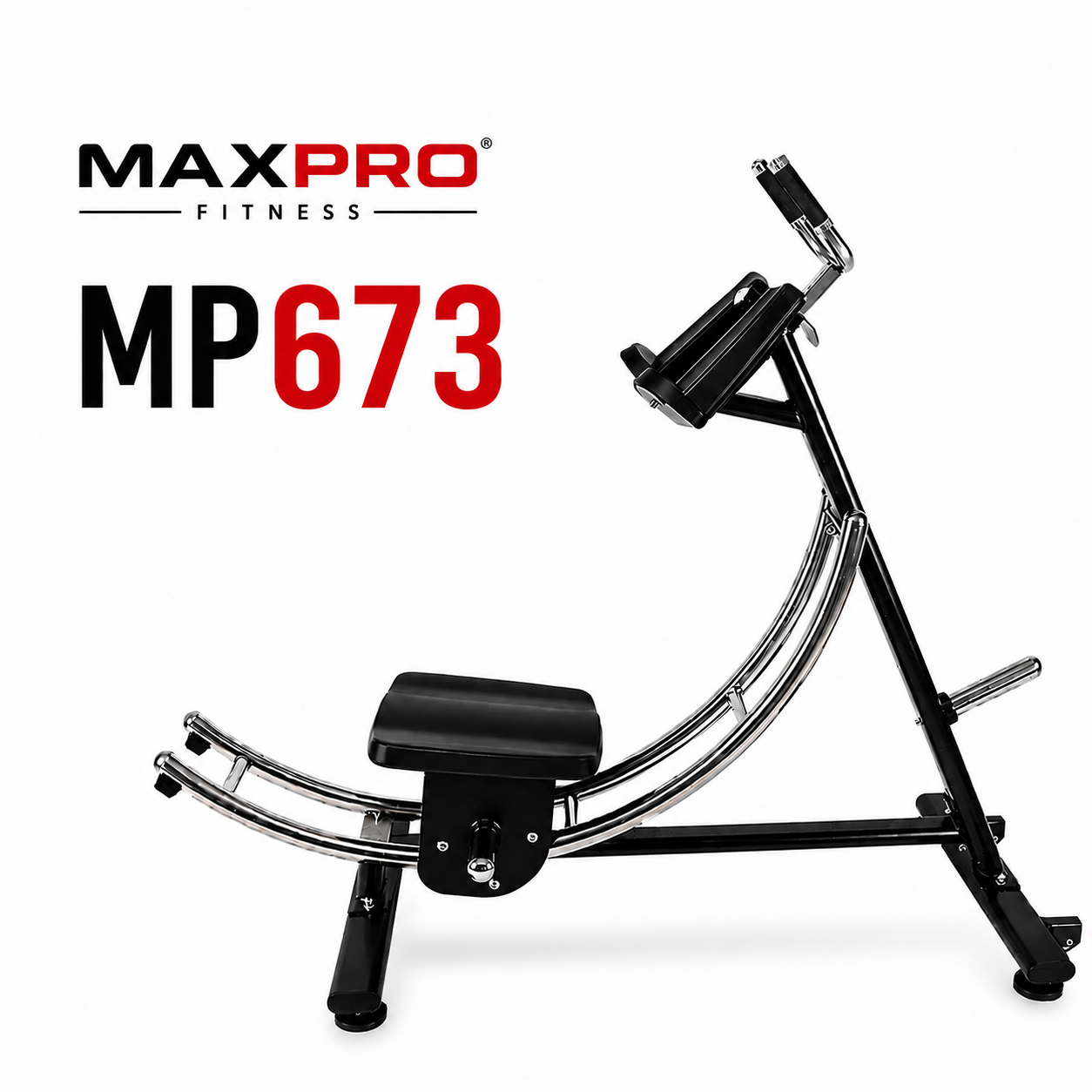 MAXPRO MP673 Commercial Ab Coaster | Core & Abdominal Training Machine