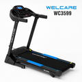 WELCARE WC3599 Motorized Treadmill | 2.0 HP DC Motor | 16 km/h Speed | Bluetooth Connectivity