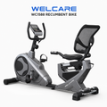 Welcare WC1588 Recumbent Bike with 10 Kg Flywheel & 8-Level Magnetic Resistance