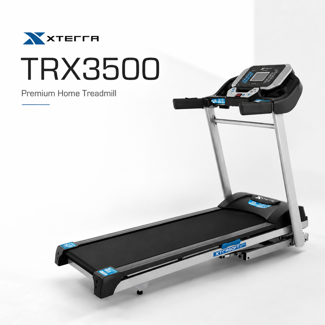 XTERRA TRX3500 Motorized Treadmill with 3.0 HP Motor & 12-Level Power Incline