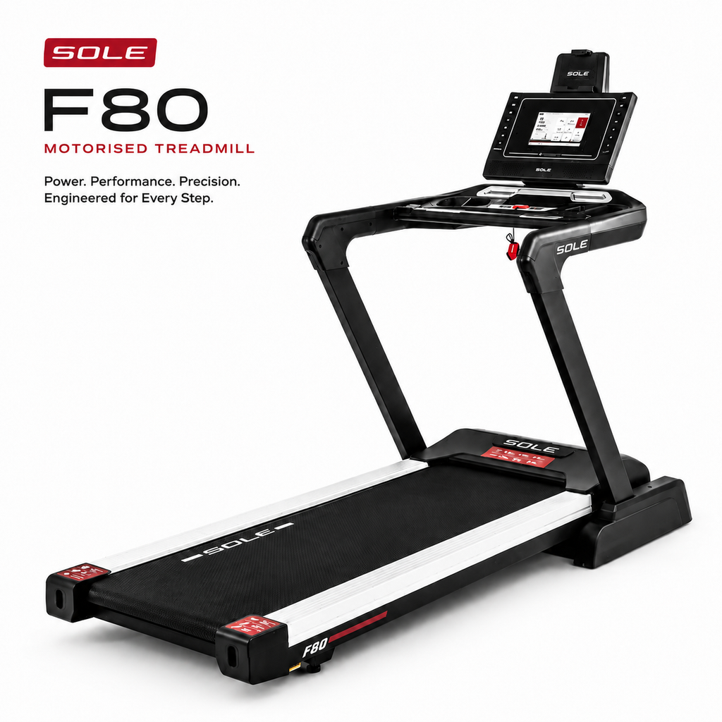 Sole F85 Motorised Treadmill with 4.0 HP Motor & Smart Touchscreen Display