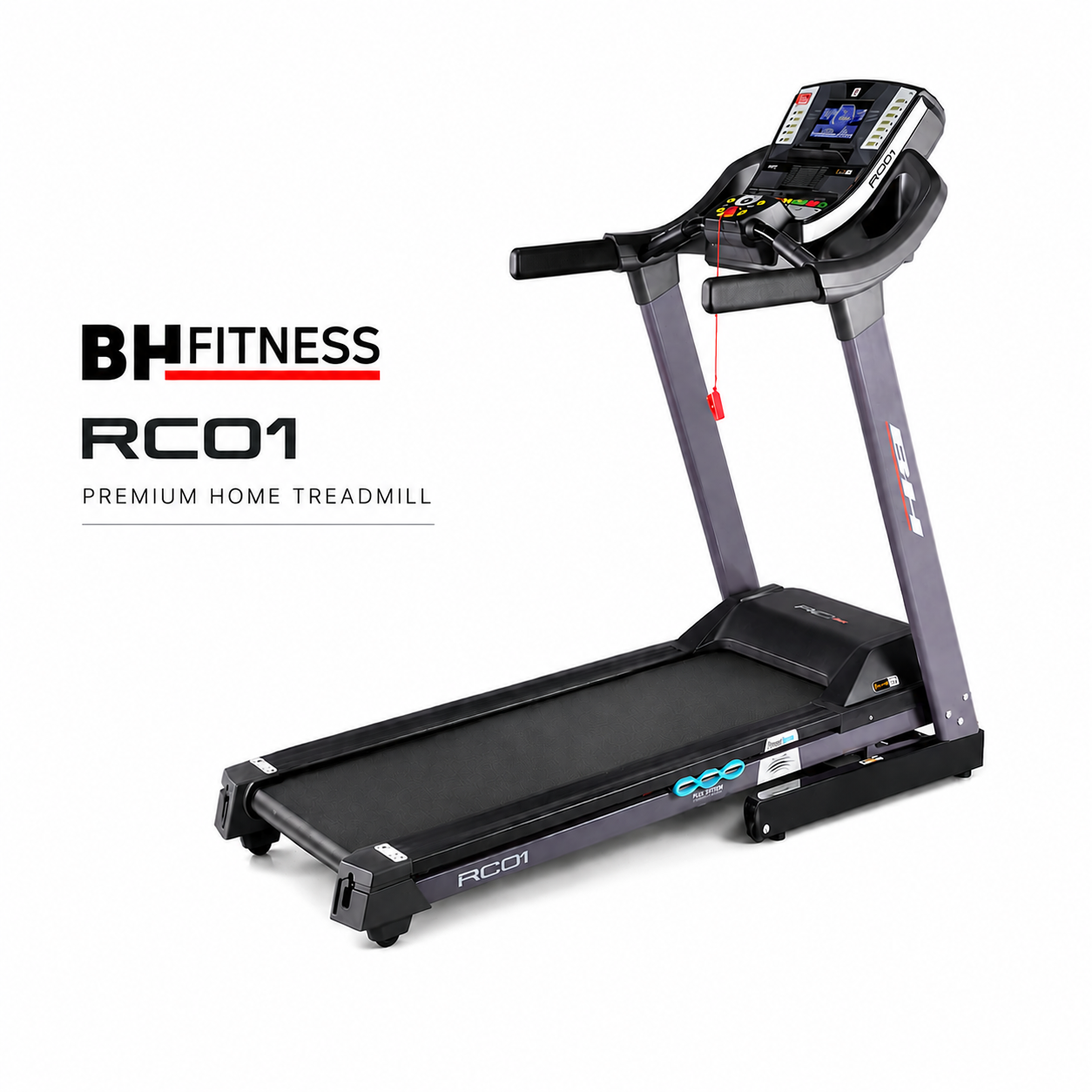 BH Fitness G6162 RC01 Motorized Treadmill for Home Cardio & Fitness Training