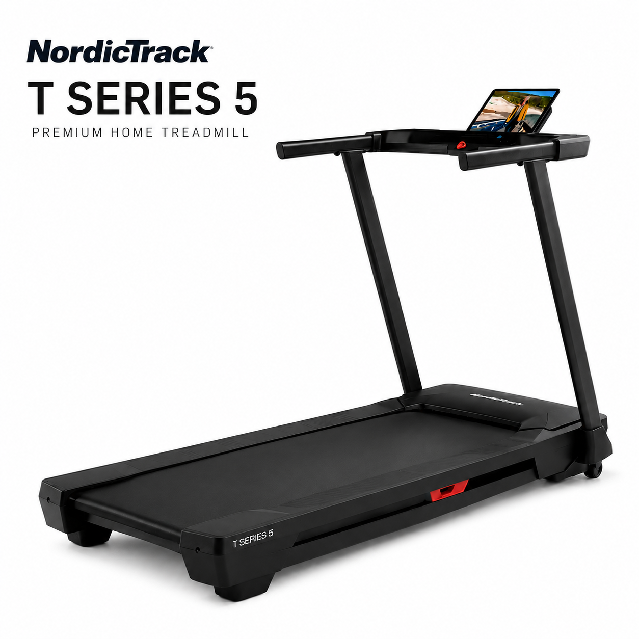 NordicTrack T Series 5 Motorized Treadmill for Smart Home Cardio Training