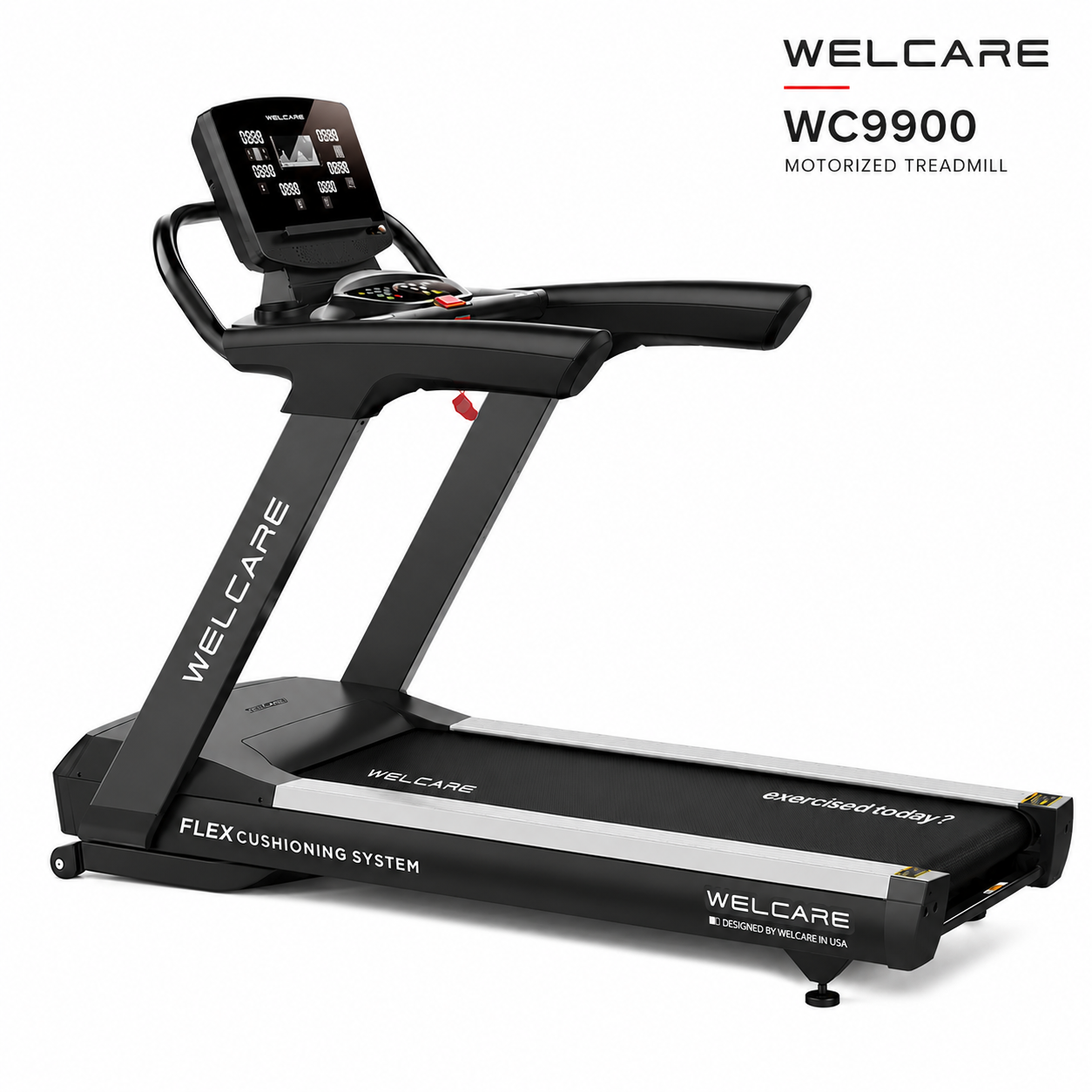 WC9900 Motorized Treadmill for Commercial Cardio & Professional Fitness Training