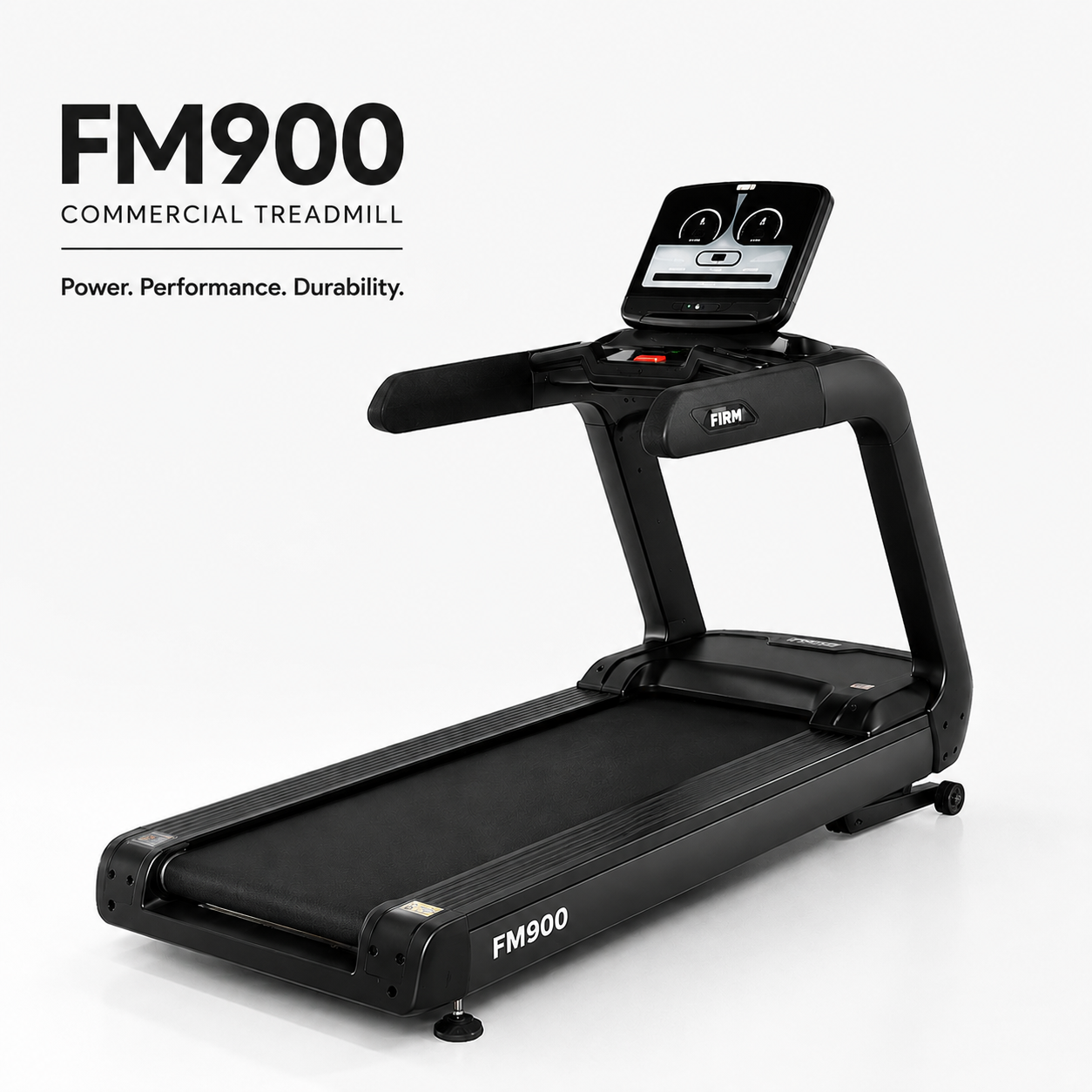 Firm FM900 Commercial Treadmill with 4.0/8.0 HP AC Motor & 20-Level Incline
