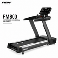 Firm FM800 Commercial Treadmill with 5/10 HP Motor & 15-Level Auto Incline