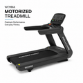 WC9966 Motorized Treadmill with 5.0/10.0 HP AC Motor & Auto Incline/Decline System