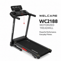 Welcare WC2188 Home Use Treadmill with Multi-Function Display & Smooth Performance