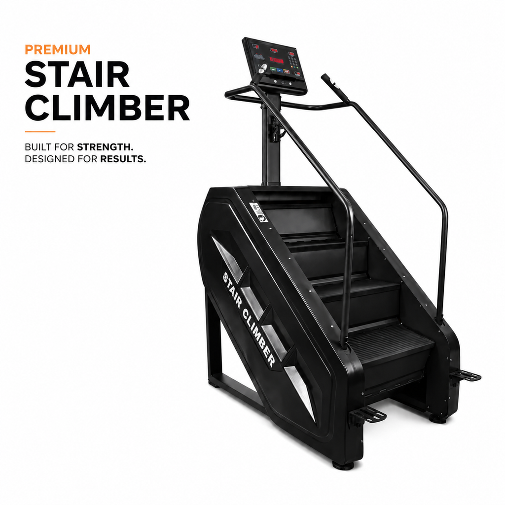LT02 Stair Climber Machine with 8-Step Training System & Intelligent LED Display