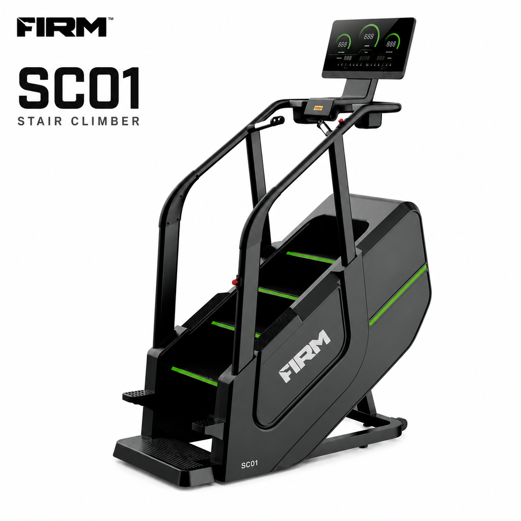 FIRM SC01 Commercial Stair Climber Machine with LED Display & 36 Workout Programs