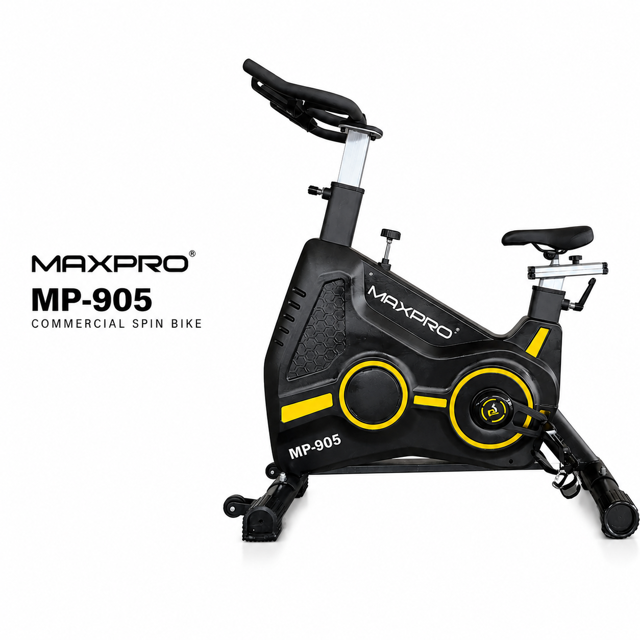MP905 Commercial Spin Bike with 23 Kg Flywheel & Belt Drive System