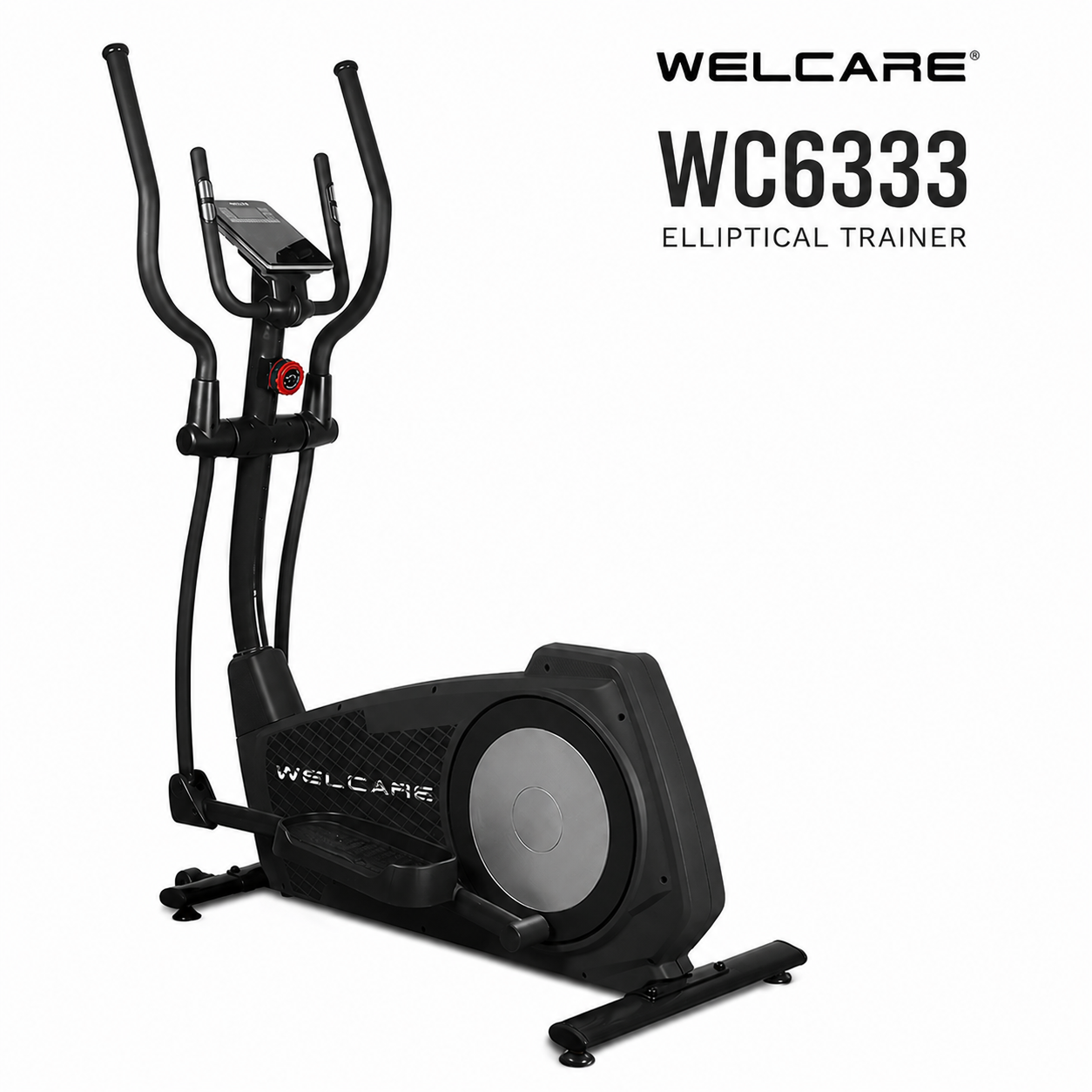 Welcare WC6333 Elliptical Trainer with 12 Kg Flywheel & 20” Stride Length
