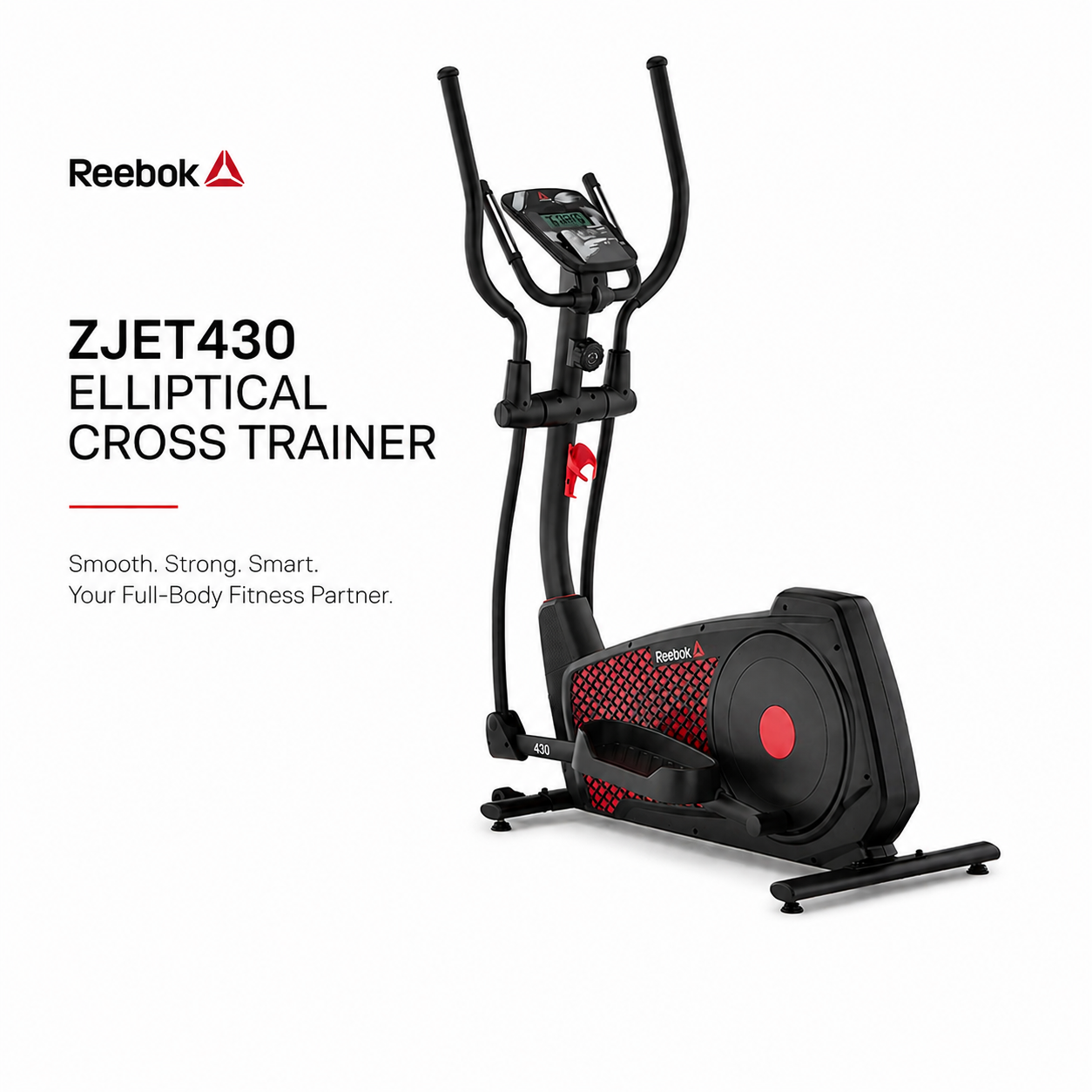 REEBOK ZJET430 Elliptical Cross Trainer with 5.5” LCD Display & Rear Drive System