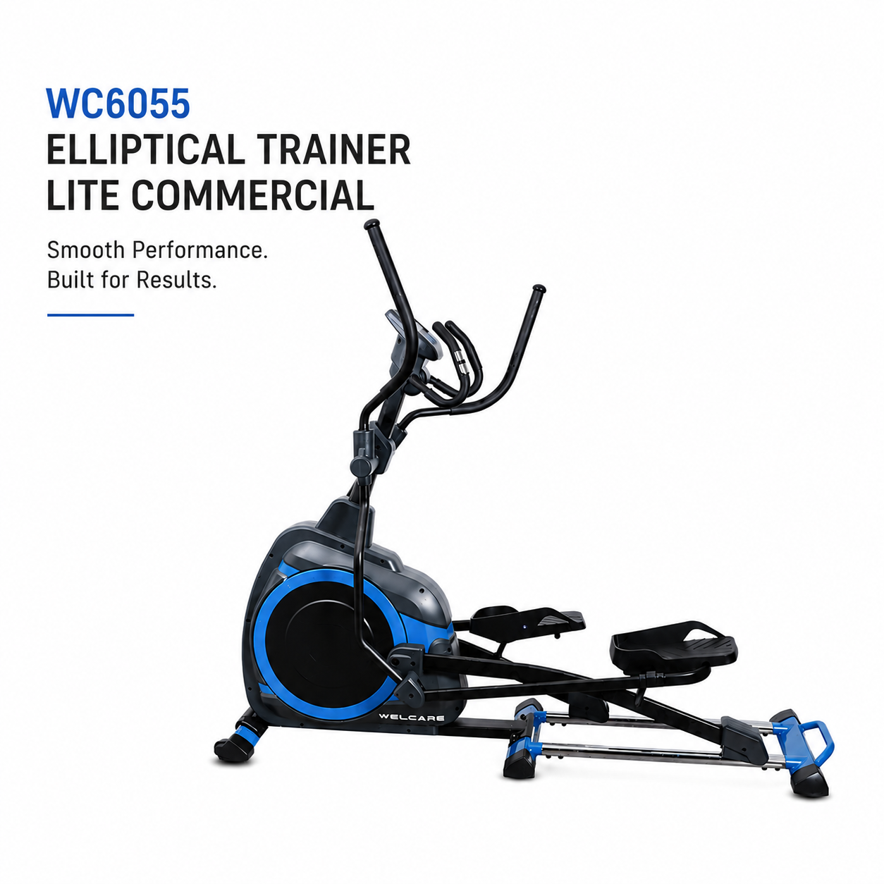WC6055 Lite Commercial Elliptical Trainer with 15 Kg Flywheel & 24 Resistance Levels