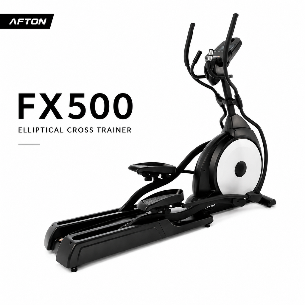 Afton FX500 Elliptical Cross Trainer with 20-Level ECB Resistance & LCD Console