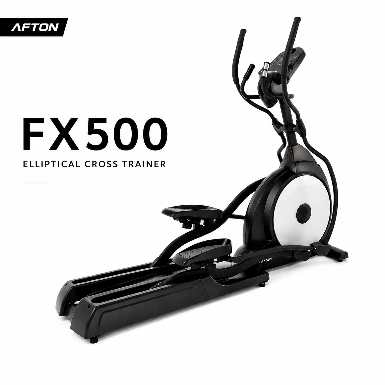 Afton FX500 Elliptical Cross Trainer with 20-Level ECB Resistance & LCD Console