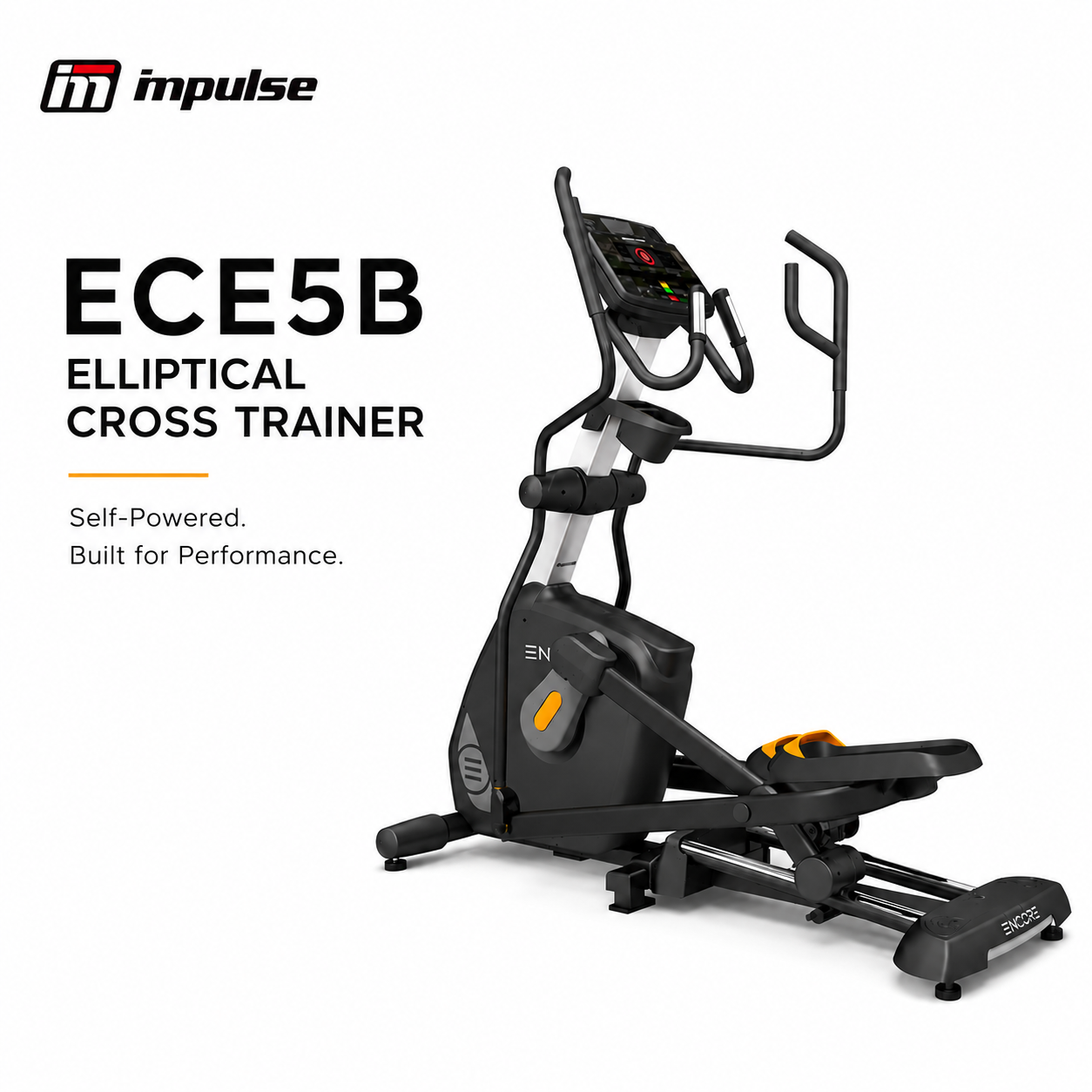 Impulse ECE5B Self-Powered Elliptical Cross Trainer with 20-Level Magnetic Resistance