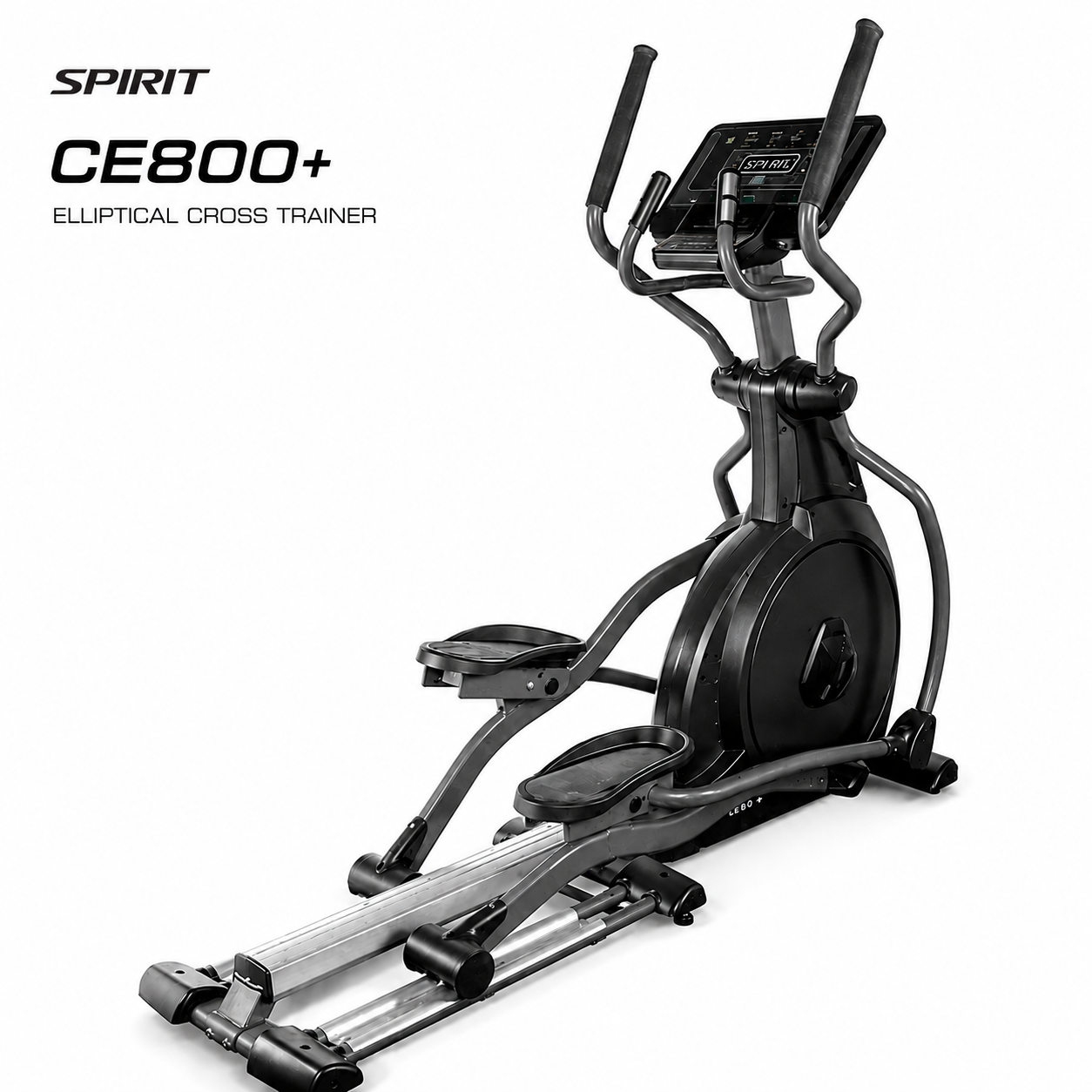 Spirit CE800+ Commercial Self-Generating Elliptical Cross Trainer with 40 Resistance Levels