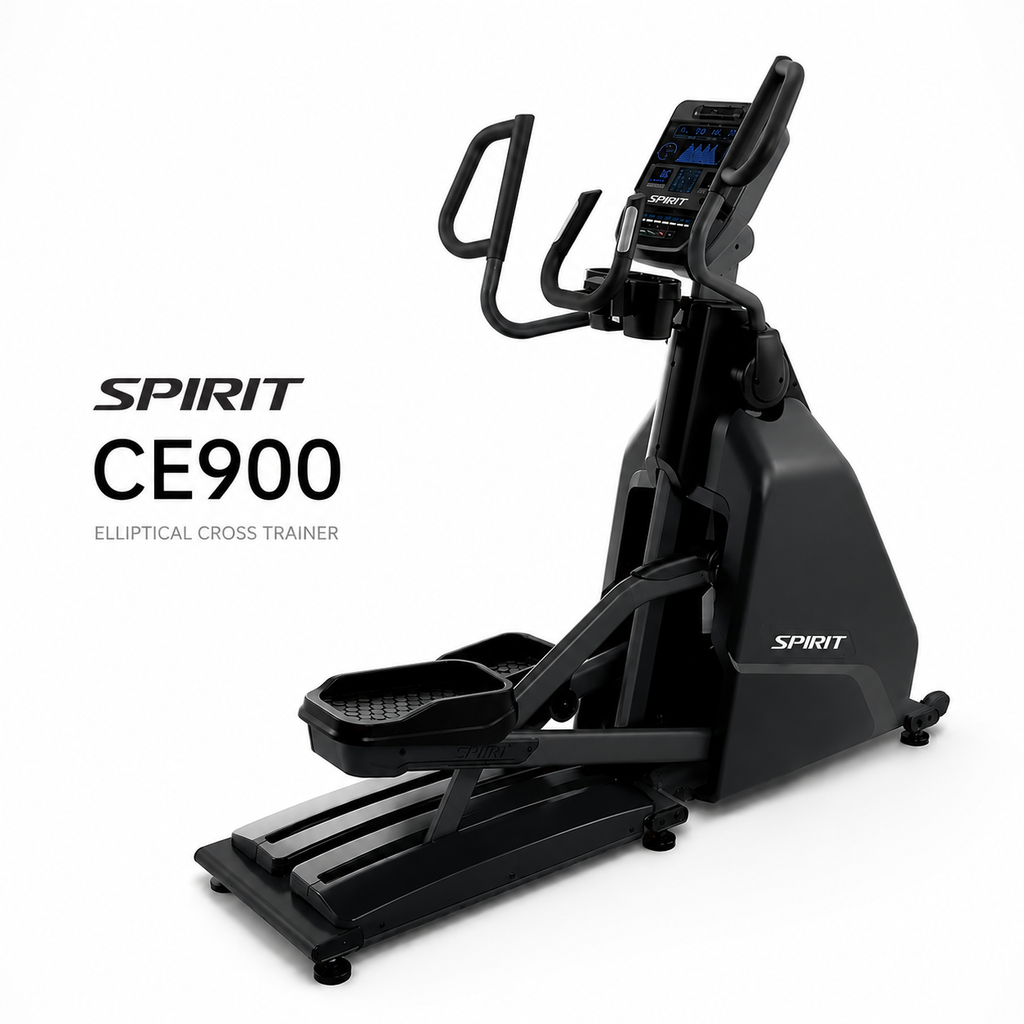Spirit CE900 Commercial Self-Generating Elliptical Cross Trainer with 40 Resistance Levels