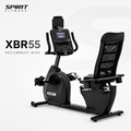 Spirit XBR55 Premium Recumbent Bike with Bluetooth Connectivity & 20-Level ECB Resistance