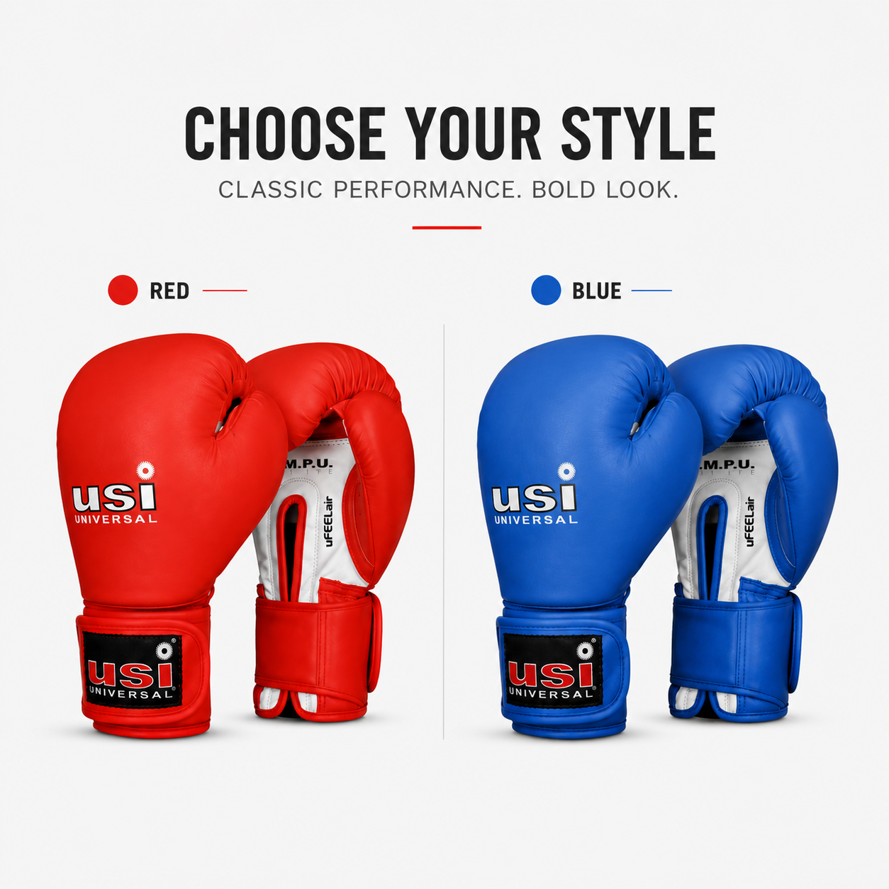 USI 609MPU Lite Contest Boxing Gloves – Beginner Training Gloves