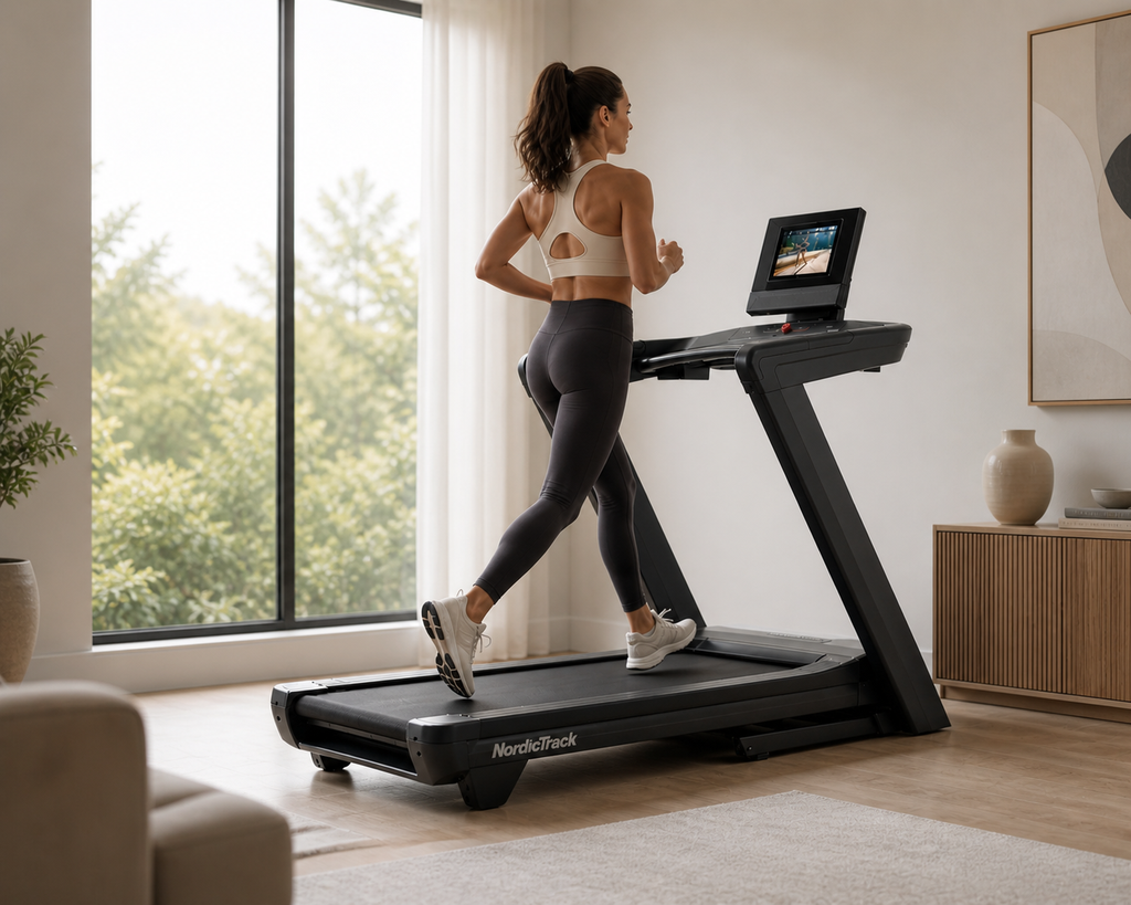 NordicTrack Commercial 1250 Treadmill – 3.6 CHP Motor, 10” Touchscreen, Incline/Decline Smart Fitness Machine
