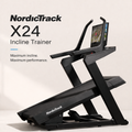 NordicTrack X24 Incline Trainer – 4.25 CHP Motor, 24” Touchscreen, -6% to 40% Incline Smart Treadmill
