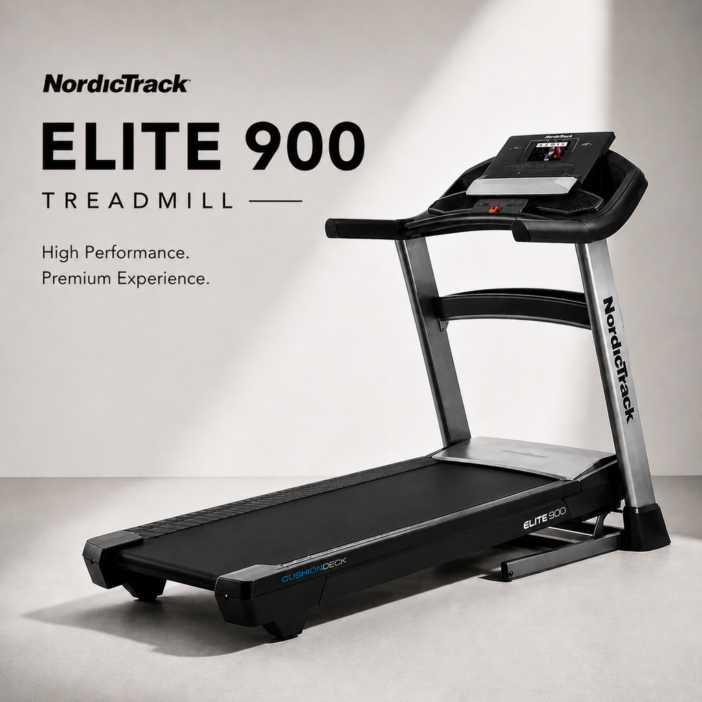 NordicTrack Elite 900 Treadmill – Smart Touchscreen, Foldable Home Fitness Running Machine