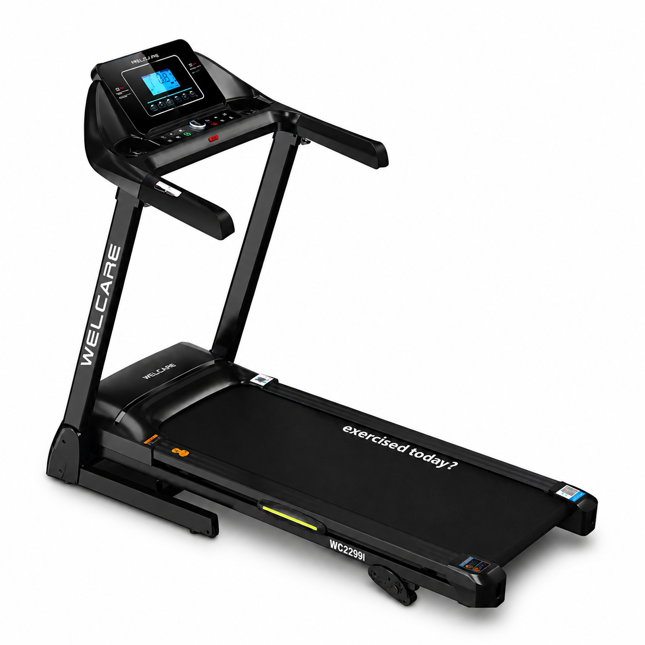 WC2299I Motorised Treadmill – 3.5HP Peak, Auto Incline, 16 km/h Speed, Bluetooth Home Fitness Machine