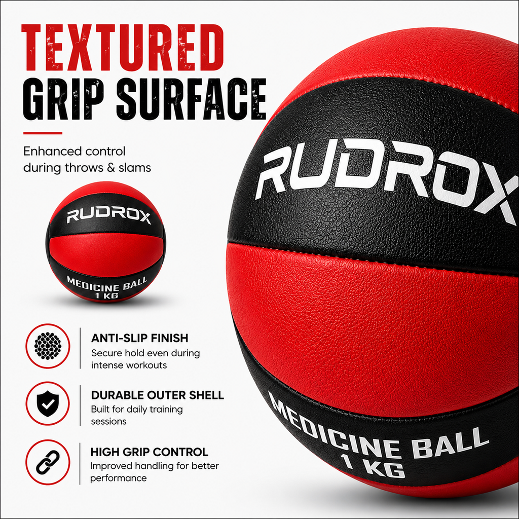 RUDROX Premium Medicine Ball