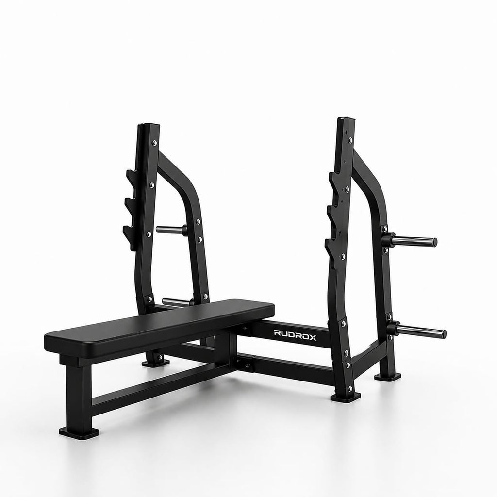 RUDROX RXF-20 Commercial Olympic Flat Bench Press