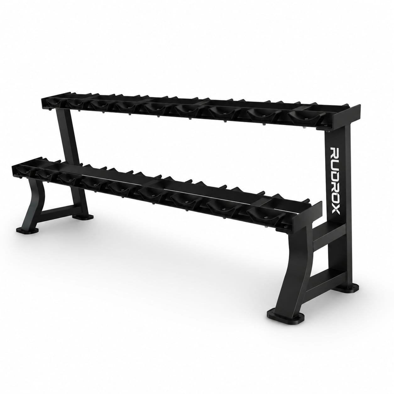 RUDROX RDR-20 Commercial 2-Tier Dumbbell Rack