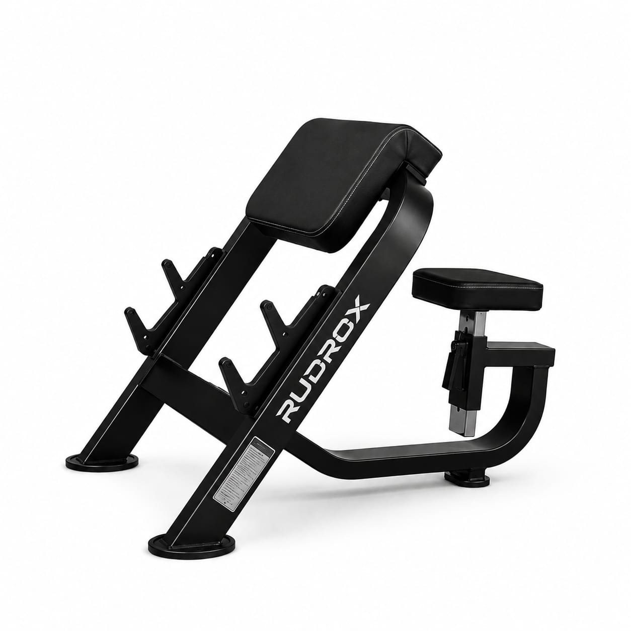RUDROX Commercial Preacher Curl Bench – RDX-PCB01