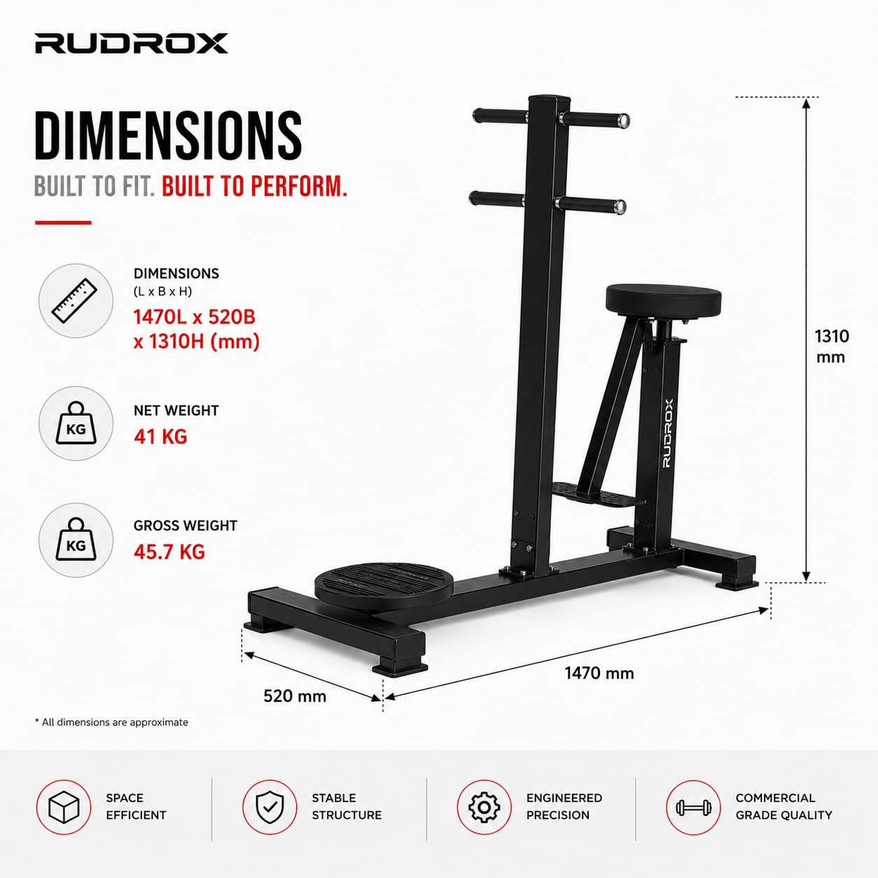 RUDROX Commercial Twister Machine – RDX-TW1310