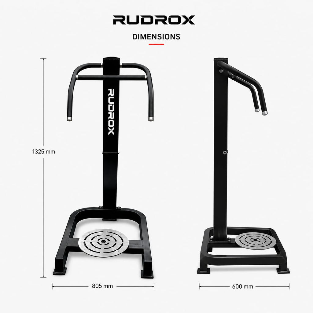 RUDROX RDX-ST120 Supercell Single Twister – Heavy Duty Waist Twister & Core Strength Trainer