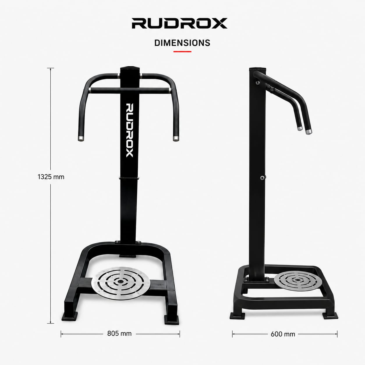 RUDROX RDX-ST120 Supercell Single Twister – Heavy Duty Waist Twister & Core Strength Trainer