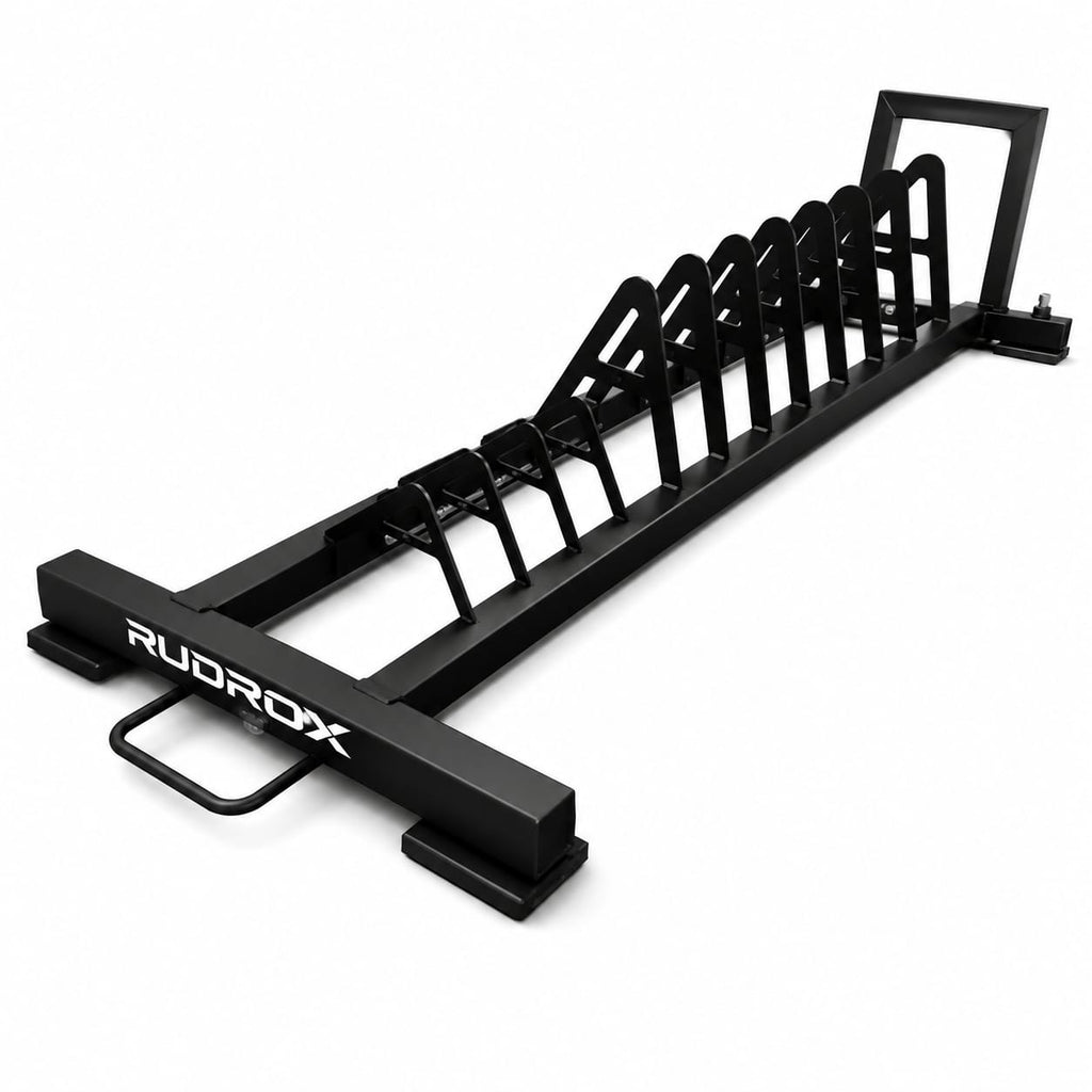 RUDROX RDX-PR900 Heavy Duty Olympic Weight Plate Storage Rack