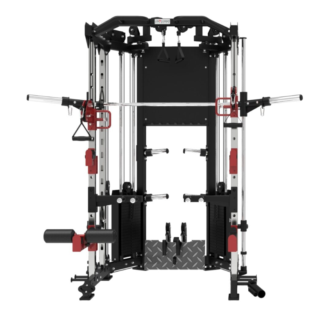California Fitness MG2000 FTSM Functional Trainer Cum Smith Machine