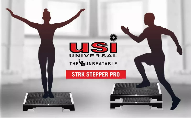USI STRK Aerobic Stepper Pro – Adjustable Fitness Step Platform