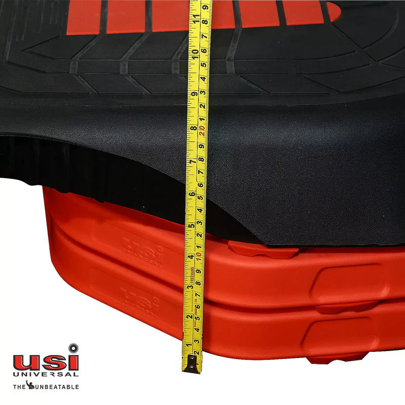 USI SWR Stepper With Riser – Adjustable Aerobic Fitness Step Platform