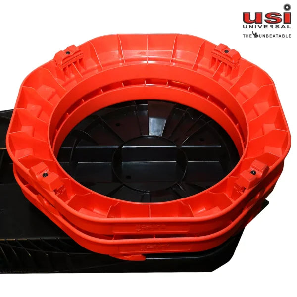 USI SWR Stepper With Riser – Adjustable Aerobic Fitness Step Platform